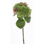 Künstliche Hortensie CHIDORI, grün-rosa, 60cm, Ø18cm