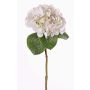 Künstliche Hortensie CHIDORI, weiß-grün-violett, 60cm, Ø18cm
