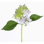 Kunst Hortensie CHABY, hellblau-lila-weiß, 30cm, Ø9cm