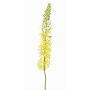 Plastik Steppenkerze SELINA, gelb-orange, 105cm, Ø9cm