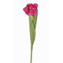 Kunst Tulpe ROMANA, pink, 45cm, Ø6cm