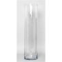 Glas Bodenvase Zylinder SANSA OCEAN, klar, 100cm, Ø24cm