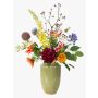 Künstlicher Blumenstrauß FEME, orange-violett, 105cm, Ø40cm