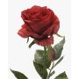 Plastik Rose BRINA, rot, 75cm, Ø9cm