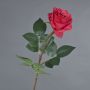 Plastik Rose BRINA, rot, 75cm, Ø9cm