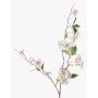 Deko Zierpfirsich Zweig CAMILLES, rosa-weiß, 80cm