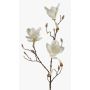 Kunstzweig Magnolie MALVAO, creme, 90cm
