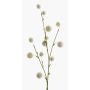 Künstliche Blume Schneeball Zweig ATERIDA, weiß, 80cm