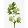 Deko Schneeball Zweig JUVIA, grün, 75cm