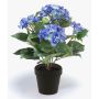 Künstliche Hortensie LAIDA, blau, 35cm