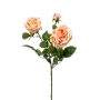 Künstliche Blume Rosenzweig CALISTA, creme-rosa, 60cm