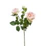 Künstliche Blume Rosenzweig CALISTA, rosa, 60cm
