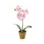 Kunstorchidee Phalaenopsis SETH im Dekotopf, rosa, 25cm