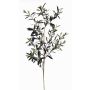Dekozweig Olive PANOS auf Steckstab, schwer brennbar, 110cm