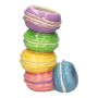 Dekovase Dolomit DOLLI in Macaron Form, bunt, 12,5x8,5x18,7cm