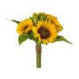 Künstlicher Blumenstrauß Sonnenblume CARVO, gelb, 35cm, Ø25cm