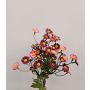 Textilblume Chrysanthemen Bund WEMKE, burgunderrot, 35cm, Ø13cm