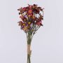 Textilblume Chrysanthemen Bund WEMKE, burgunderrot, 35cm, Ø13cm