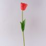Kunststoff Blume Papageitulpe PETSCHORA, orange, 65cm