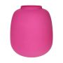 Glasvase CAYDENCE, pink-matt, 25,3cm, Ø22,2cm
