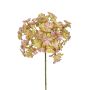 Textilblume Hortensie AMANDELA, grün, 70cm