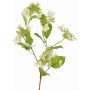 Kunstzweig Hortensie KATHANI, weiß-grün, 80cm, Ø10-13cm