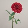 Kunst Dahlie TINKALA, rot, 60cm, Ø12cm