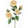 Dekozweig Dahlie QUINKA, creme-rosa, 70cm