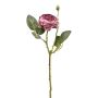 Deko Blume Kohl-Rose VOMTE, Trockenoptik, mauve, 45cm, Ø7cm