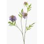 Künstlicher Zweig Scabiosa RUXTER, lila, 60cm, Ø6-8cm