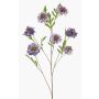 Künstlicher Zweig Scabiosa RUXTER, lila, 110cm, Ø7-9cm