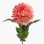Chrysantheme künstlich SAXLER, koralle, 60cm, Ø12cm