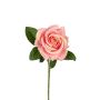 Kunstblume Rose ANIELIA, lachs-rosa, 60cm