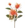 Kunstblumen Zweig Chrysantheme MIRANE, orange, 70cm