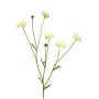 Kunstzweig Flockenblume TAOTAO, weiß, 65cm, Ø4-5cm