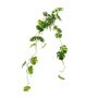 Kunst Hängepflanze Philodendron monstera deliciosa GRINTO auf Steckstab, 80cm