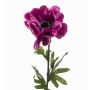 Künstliche Anemone URASSAYA, violett, 45cm