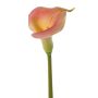 Calla Kunstblume MIRAC, rosa-gelb, 75cm, 12x15cm
