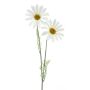 Dekozweig Margerite SOPY, weiß, 55cm