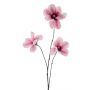 Künstlicher Zweig Magnolie FLAVA, pink-weiß, 85cm