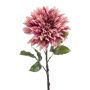 Kunst Blume Dahlie JESKA, altrosa, 65cm
