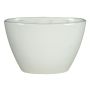Ovaler Orchideentopf RODISA aus Keramik, weiß, 32x14,5x22,5cm
