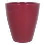 Keramik Vase TEHERAN PALAST, weinrot, 17cm, Ø13,5cm