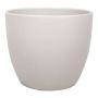 Großer Übertopf TEHERAN BASAR, Keramik, beige-matt, 22,5cm, Ø25cm