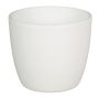 Pflanztopf TEHERAN BASAR, Keramik, weiß-matt, 17cm, Ø19,5cm