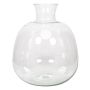 Blumenvase ASUMINI aus Glas, klar, 28,5cm, Ø24,5cm