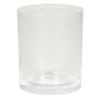 Teelichthalter Glas MALI, transparent, 7,2cm, Ø6cm