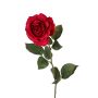 Kunstblume Rose FELLIAN, rot, 65cm
