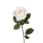 Kunstblume Rose FELLIAN, creme-rosa, 65cm