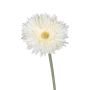 Kunstblume Gerbera NALERIAS, creme, 45cm
